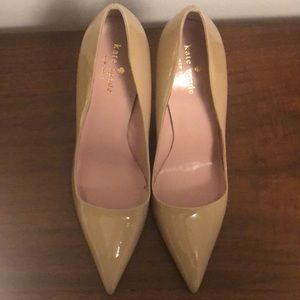 Kate Spade Nude Patent Pumps